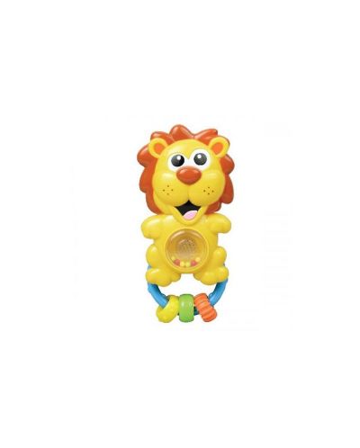 Jucărie pentru copii Moni - zdrăngănitoare, pui de leu - 1