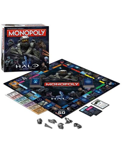 Joc de societate Hasbro Monopoly - Halo, Collector's Edition - 3