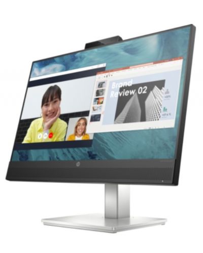 Monitor HP - M24, 23.8'', FHD, IPS, Anti-Glare, negru/argintiu - 3