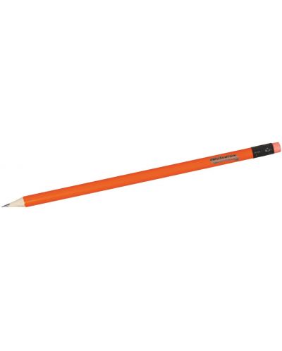 Creion cu radiera Colorino Kids - HB, neon - 1