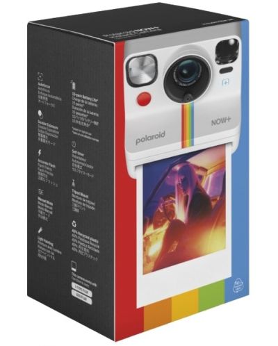 Aparat foto instant Polaroid - Now+ Gen 2, alb - 7