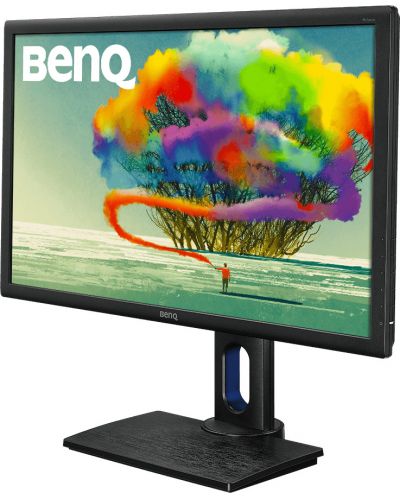 Monitor BenQ - PD2700Q, 27", 2K, IPS, Anti-Glare, USB Hub, negru - 3