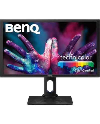 Monitor BenQ - PD2700Q, 27", 2K, IPS, Anti-Glare, USB Hub, negru - 1