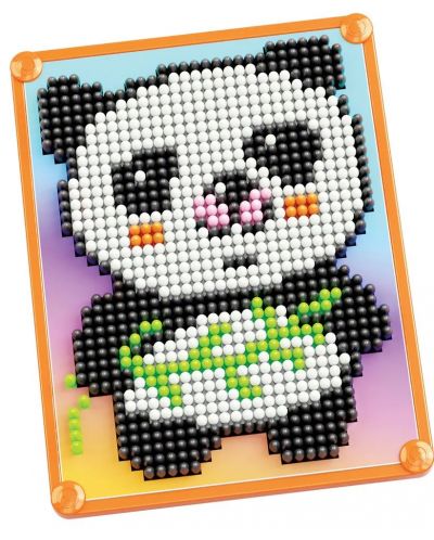 Mozaic Quercetti Pixel Art Basic - Panda, 943 de părți - 2