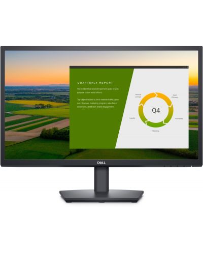 Monitor Dell - E2422HS, 23.8'', FHD, IPS, Anti-Glare, negru - 1