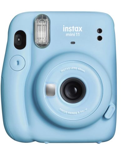 Aparat foto instant Fujifilm - instax mini 11, albastru - 1