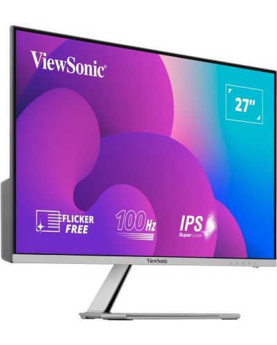 Monitor ViewSonic - VX2776-SMH, 27'', FHD, IPS, argintiu  - 2