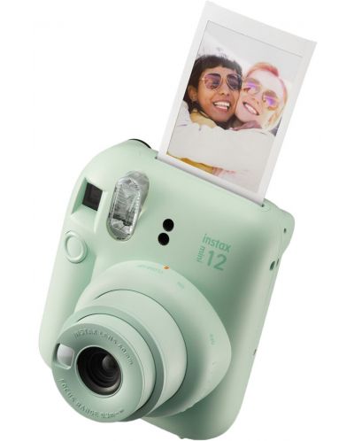 Aparat foto instant Fujifilm - instax mini 12, verde mentă - 4