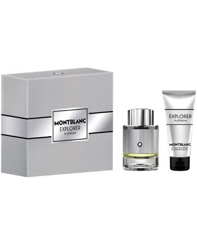Mont Blanc Комплект Explorer Platinum - Apă de parfum și gel de duș, 60 + 100 ml - 1