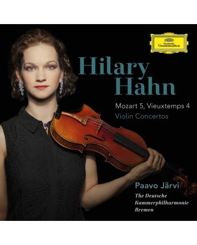 Mozart: Violin Concerto No.5 In A, K.219 / Vieuxtemps: Violin Concerto No.4 In D Minor, Op.31 (CD) - 1
