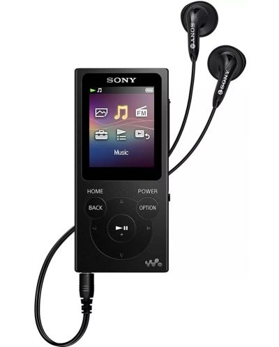 MP4 player Sony - NW-E394 Walkman, negru - 2