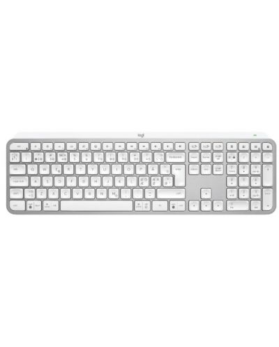 Tastatură multimedia Logitech - MX Keys S, fără fir, gri deschis - 1