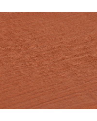 Prosoape de muselină Lassig - Cozy Care, 30 x 30 cm, 3 bucăți, portocaliu - 5