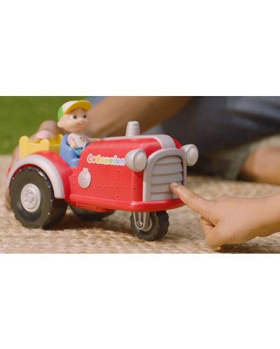 Jucărie muzicală Cocomelon - Tractor cu figurină JJ - 6
