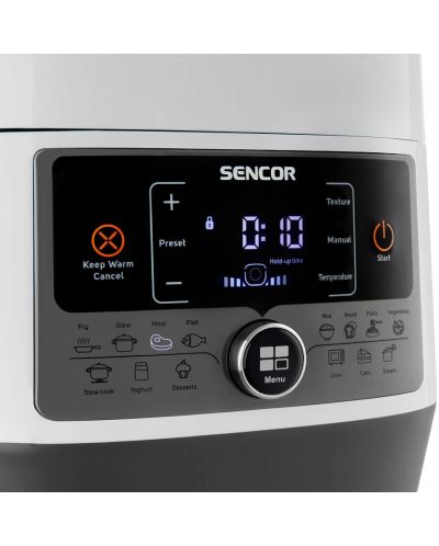 Multicooker Sencor - SPR 3600WH, 1000 W, 14 programe, alb - 3