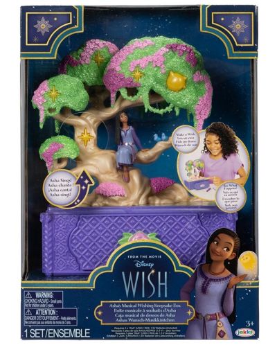 Cutie muzicală pentru bijuterii Jakks Pacific Disney Princess - Wish	 - 5