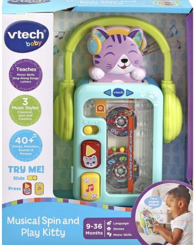 Player de muzică Vtech - Pisicuța Kitty - 4