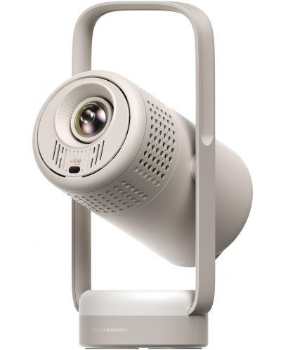 Proiector multimedia XGIMI – Vibe One, 2K FHD, baterie 1.2h, 2x3W JBL, Google TV, gri