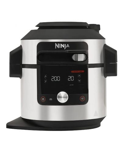 Multicooker Ninja - 12 în 1 SmartLid Foodi MAX, 1760 W, 12 programe, argintiu - 1