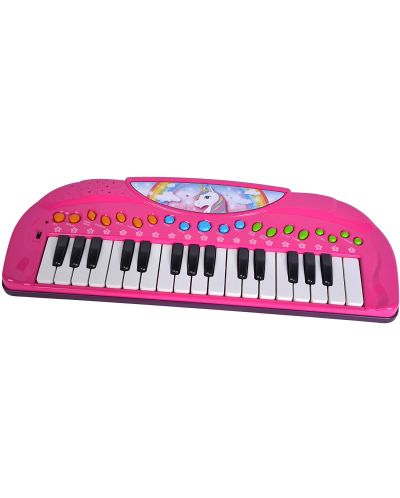 Jucarie muzicala Simba Toys - Sintetizator, Unicorn - 2