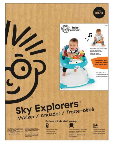 Premergator muzical Baby Einstein - Sky Explorers - 8