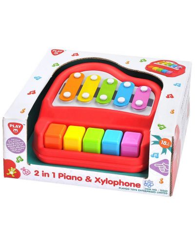 Jucarie muzicala 2 in 1 PlayGo - Pian si xilofon - 2