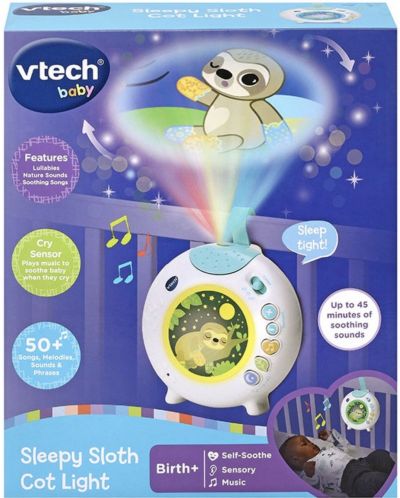 Jucărie muzicală pentru pat Vtech - Sloth - 7