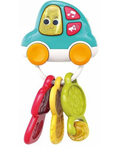 Jucărie muzicală Hola Toys - Prima mea telecomandă pentru mașină - 1