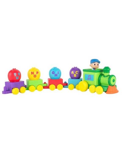 Jucărie muzicală Cocomelon - Tren cu alfabet și figurină JJ - 3