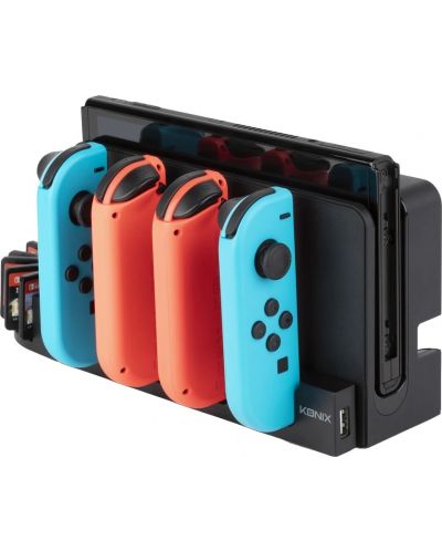 Suport multifuncțional Konix - Mythics Charging Stand Spaceship (Nintendo Swtich) - 1