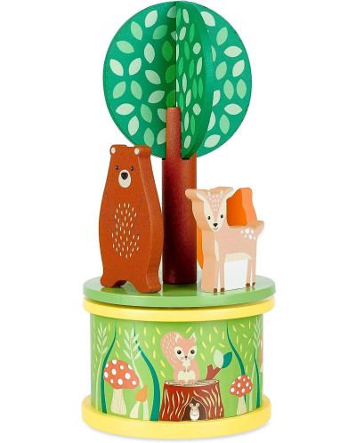 Orange Tree Toys Carusel muzical - Animale din pădure - 3