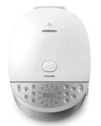 Multicooker Philips - All in One, 1300W, 60 de programe, alb - 2
