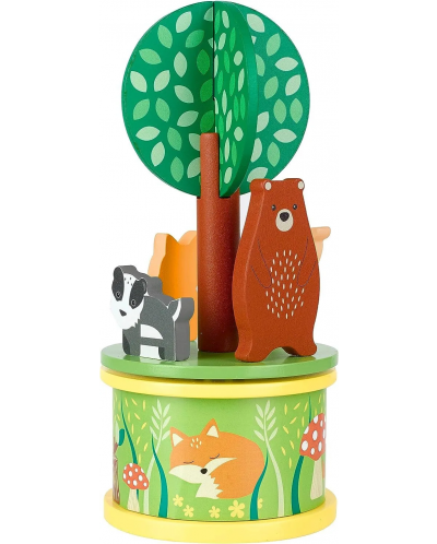Orange Tree Toys Carusel muzical - Animale din pădure - 2