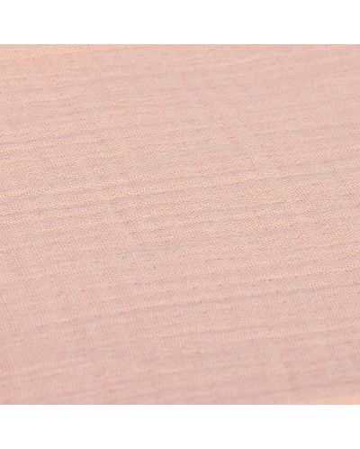 Prosoape de muselină Lassig - Cozy Care, 30 x 30 cm, 3 bucăți, roz - 5
