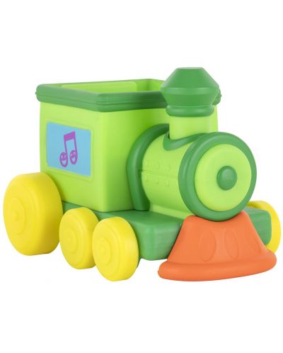 Jucărie muzicală Cocomelon - Tren cu alfabet și figurină JJ - 5