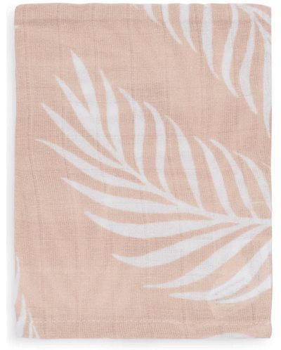 Prosoape de muselină Jollein - Nature Pale Pink, 15 x 20 cm, 3 bucăți - 3