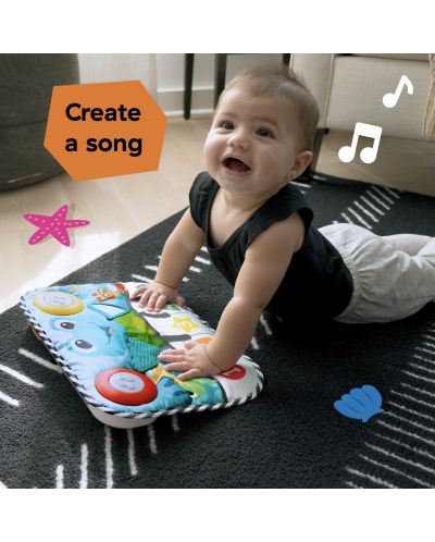 Jucărie muzicală Baby Einstein - Pian senzorial, Neptune’s Kick & Explore - 5