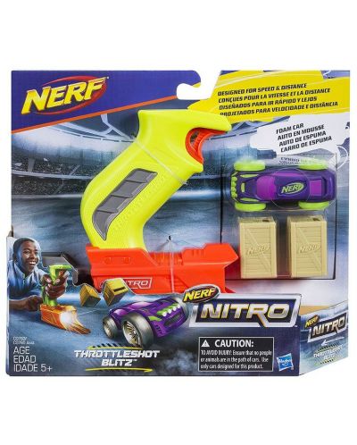 Set Hasbro Nerf - Lansator Nitro si masinuta - 3
