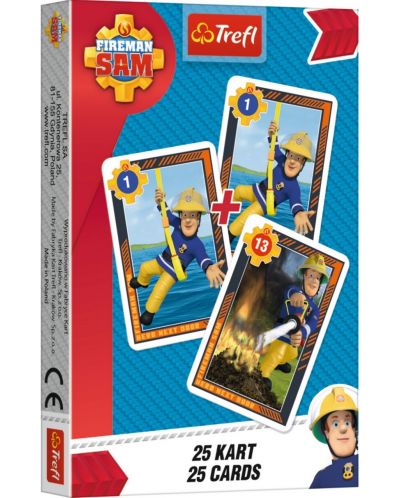 Joc de societate Old Maid: Fireman Sam (opțiunea 2) - pentru copii - 1