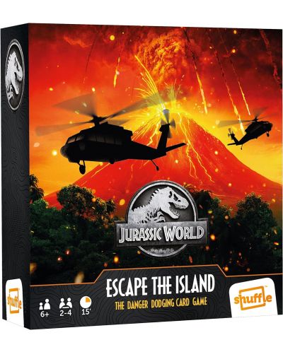 Joc de bord Cartamundi Jurassic World: Escape the Island - Pentru copii - 1