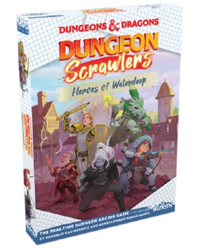 Joc de societate Dungeons & Dragons - Dungeon Scrawlers: Heroes of Waterdeep - familie - 1