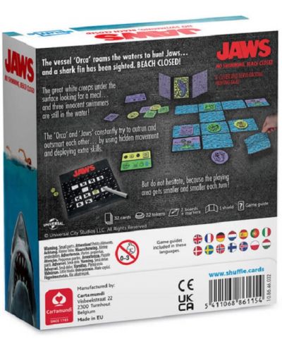 Joc de societate Jaws: Fără înot, plaja închisă - pentru copii - 2