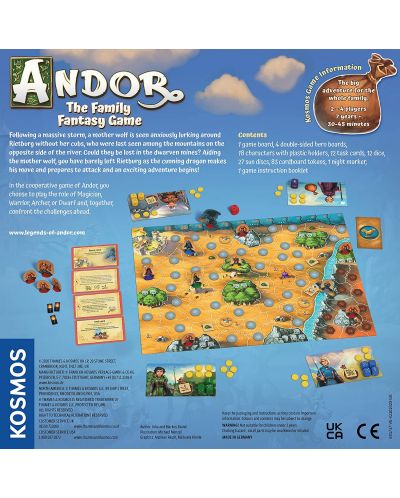 Joc de societate Andor: The Family Fantasy Game - de familie - 2