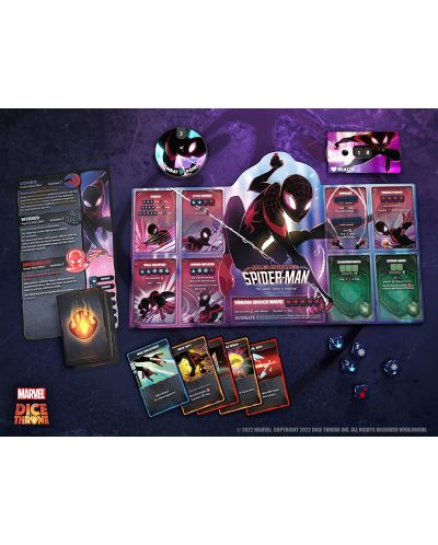 Joc de societate Marvel Dice Throne 4 Hero Box - Scarlet Witch vs Thor vs Loki vs Spider-Man - 7