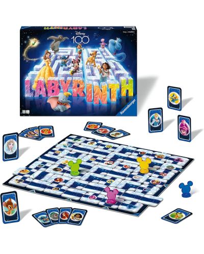 Joc de masă Disney Labyrinth 100th Anniversary - pentru copii - 3