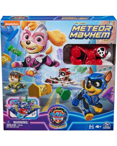 Joc de bord Spin Master: Paw Patrol Meteor Mayhem - Pentru copii - 1