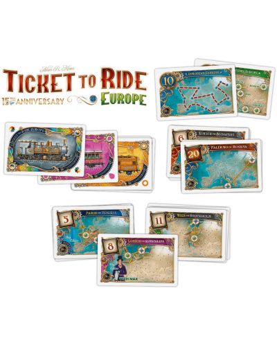 Joc de societate Ticket to Ride - Europe (15th Anniversary Edition) - 3