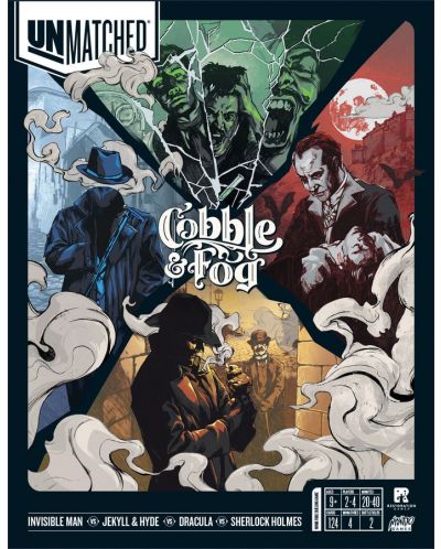 Joc de societate Unmatched: Cobble & Fog - 1