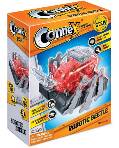 Kit de știință STEM  Amazing Toys Connex - gândac-robot - 1