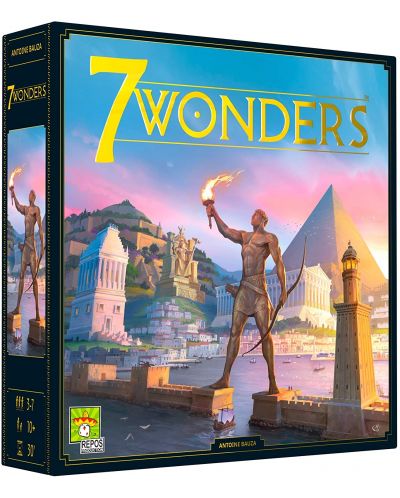 Joc de societate 7 Wonders (2nd Edition) - de familie  - 1